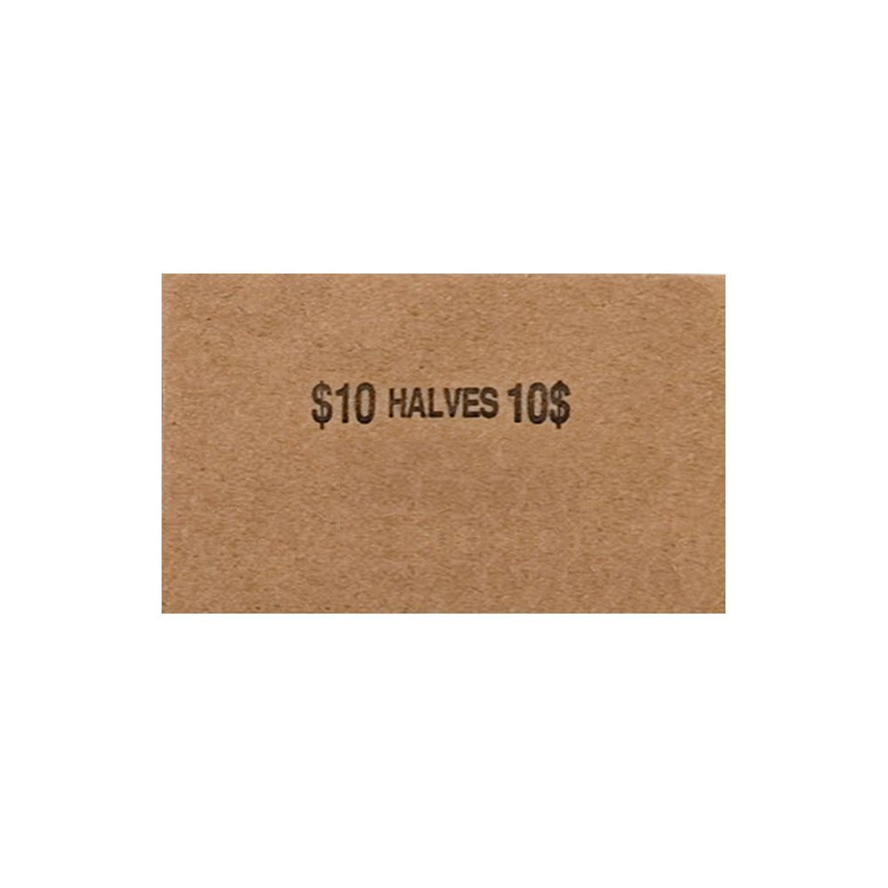 flat coin wrappers half dollar