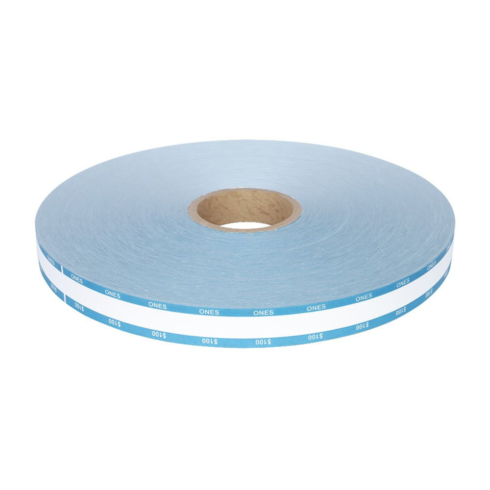 Bill Strap Rolls - Cummins - 30mm x 2400 ft - $100 - Blue / Ones