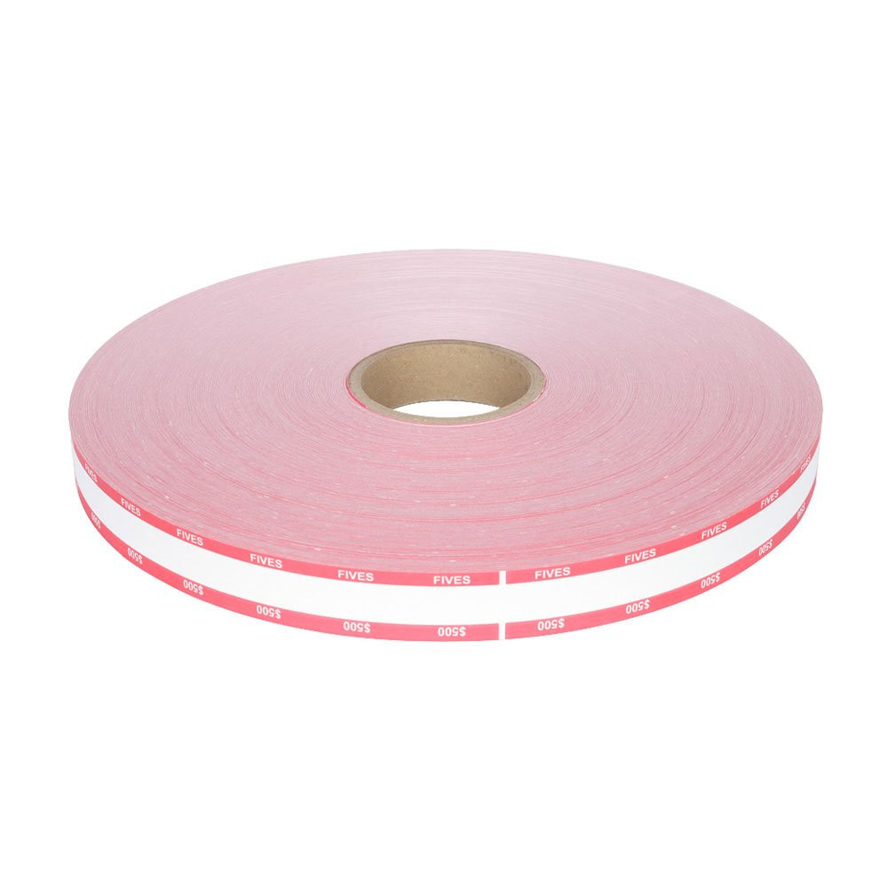 Bill Strap Rolls - Cummins - 30mm x 2400 ft - $500 - Red / Fives