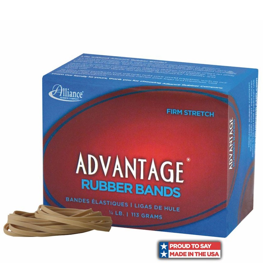 #31 ADVANTAGE Rubber Bands - 1/8W x 2-1/2L - 25 lb. case