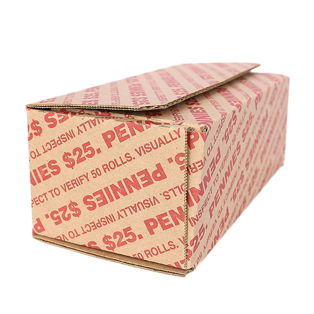 Security coin transport boxes