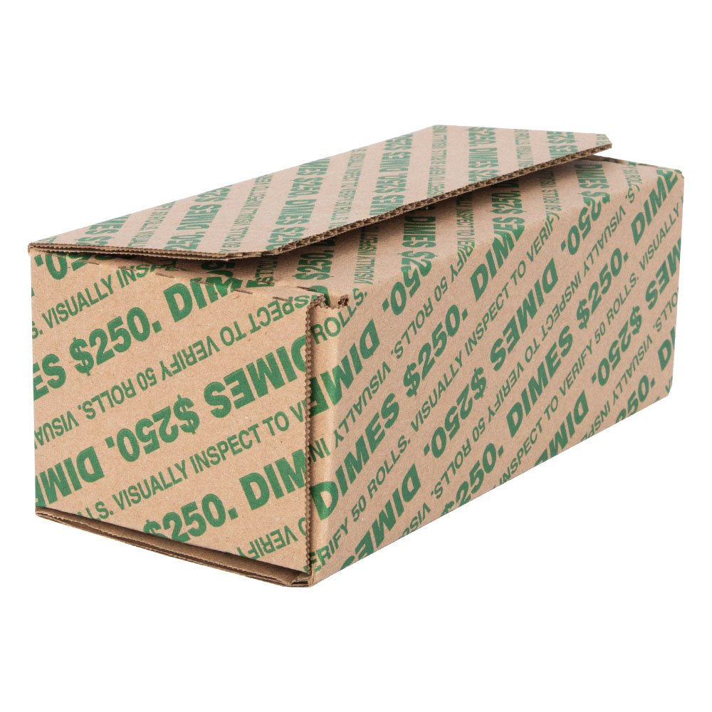 Security coin transport boxes