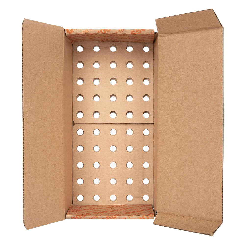 Rolled Quarter Coin Transport Box- displaying new security feature 