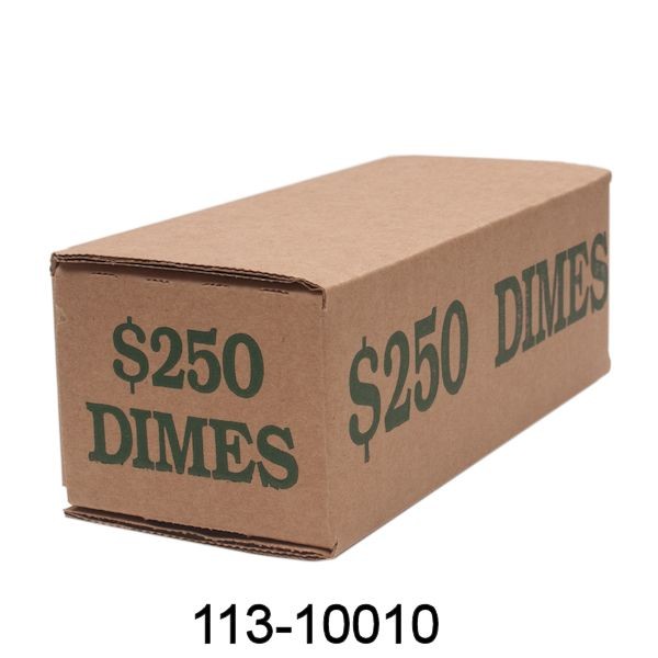 Security Dime Transport Boxes - Box of 50