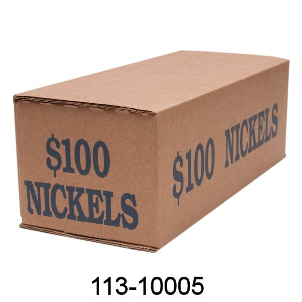 Security Nickel Transport Boxes - Box of 50