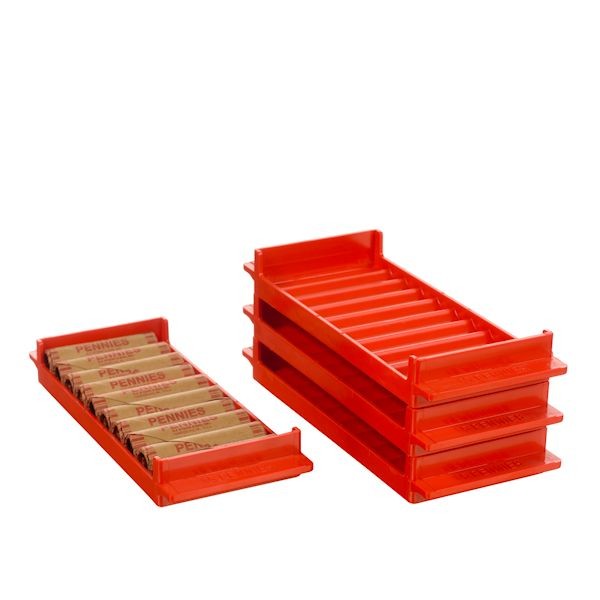 Penny - Rolled Coin Tray 3-3/4W x 1-3/8H x 9-1/2L