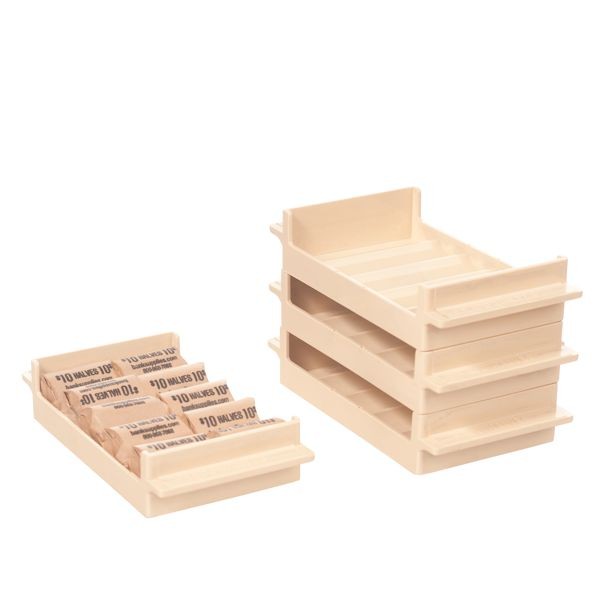 Port-a-Count Standard Rolled Coin Storage Tray - Half Dollar - $100