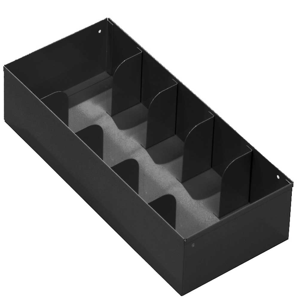 lack 5-Compartment Currency Tray - 15-1/8W x 3-3/4H x 7D