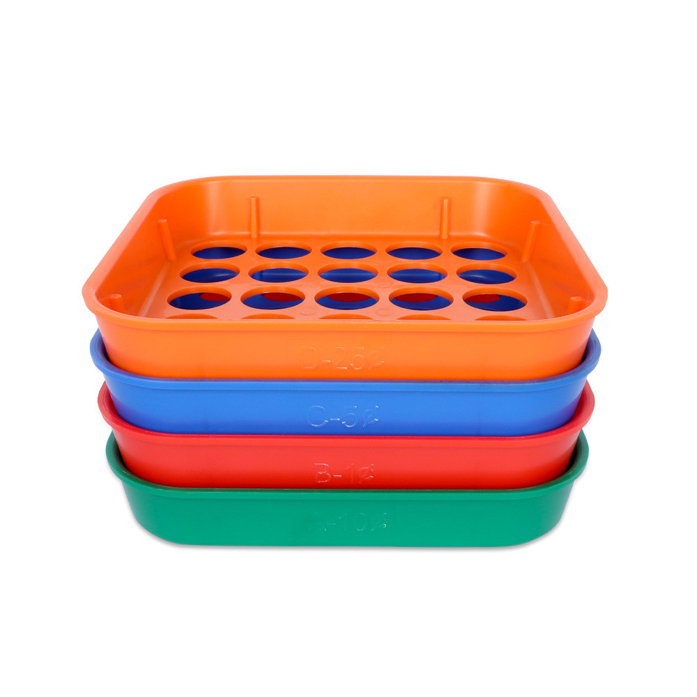 MMF Plastic Coin Sorting Trays - Penny, Dime, Nickel, Quarter