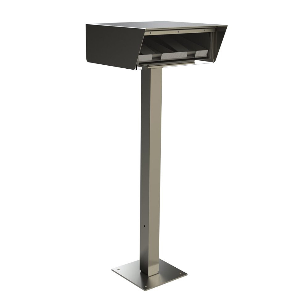 tainless Steel Drive Up Forms Dispenser 