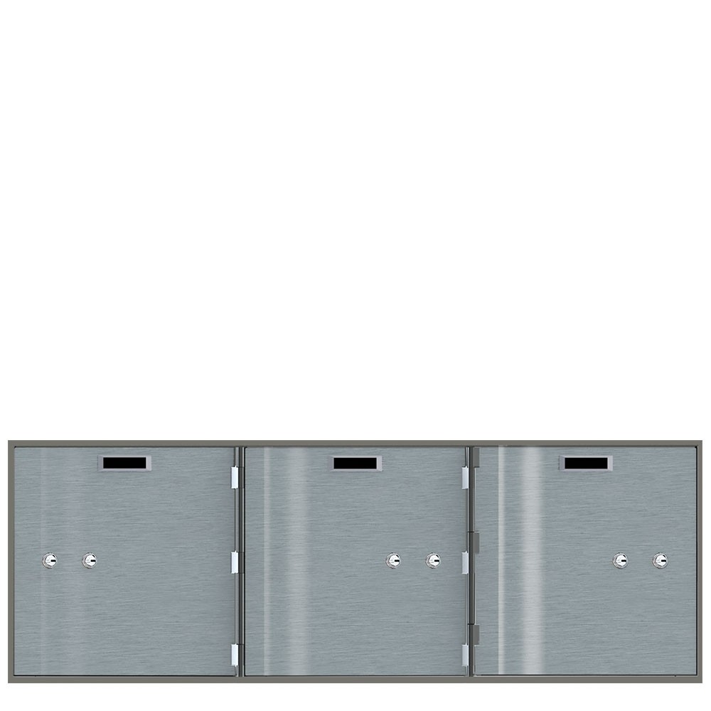 Safe Deposit Boxes - 3 Boxes 10 in W x 10 in H