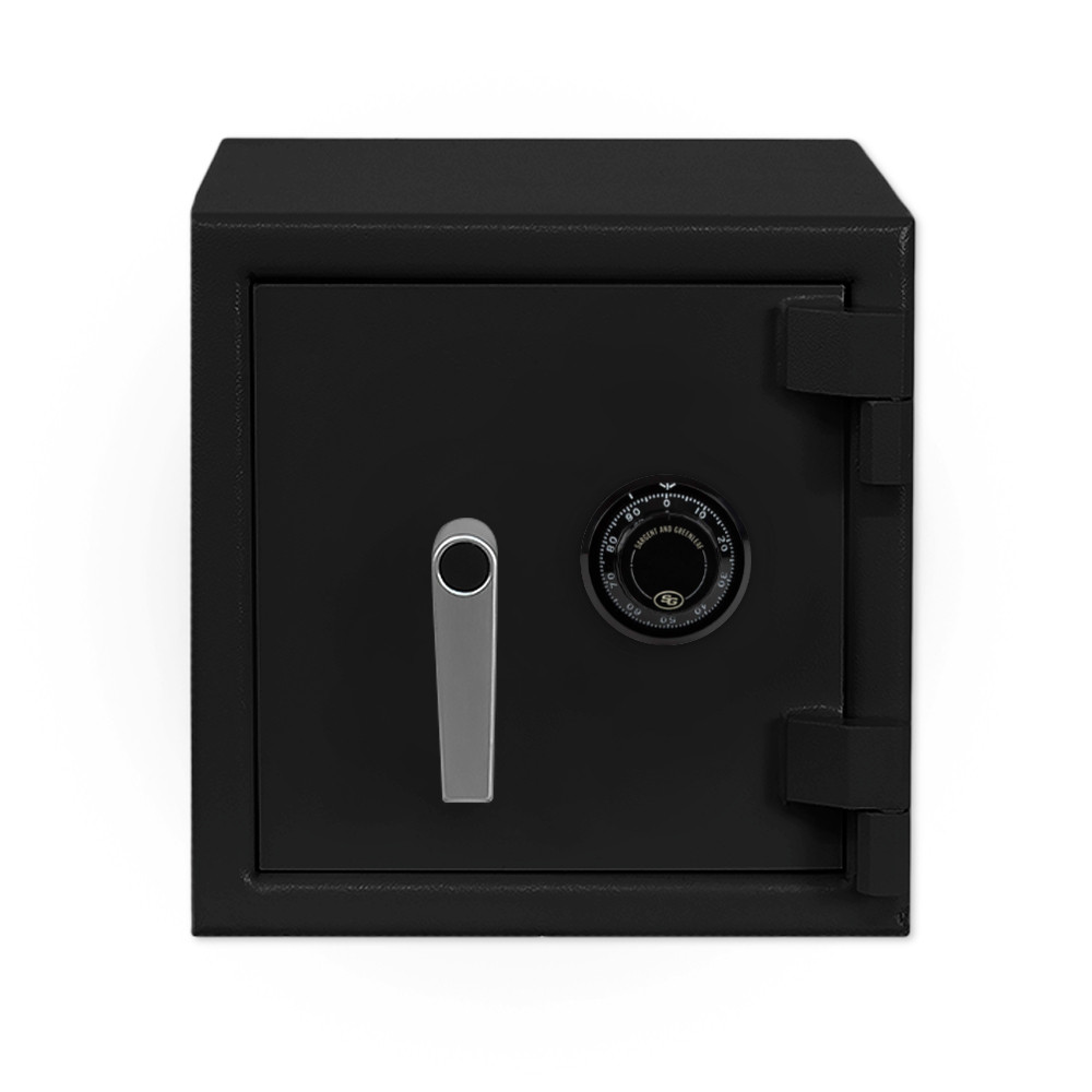 Black Mechanical Dial Pacific Safe B-Rate Utility Safe - 14W x 14H x 14D