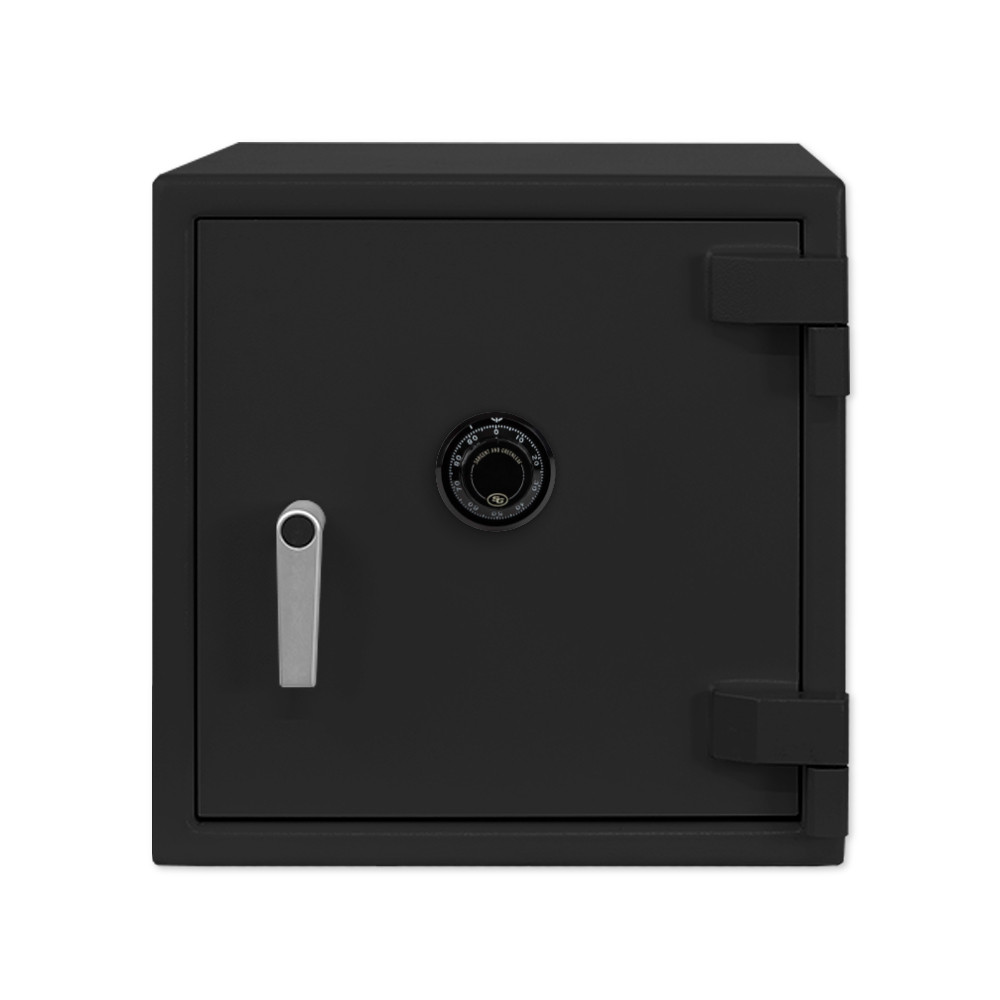 Black Font Mechanical Dial Pacific Safe B-Rate Utility Safe - 20W x 20H x 20D