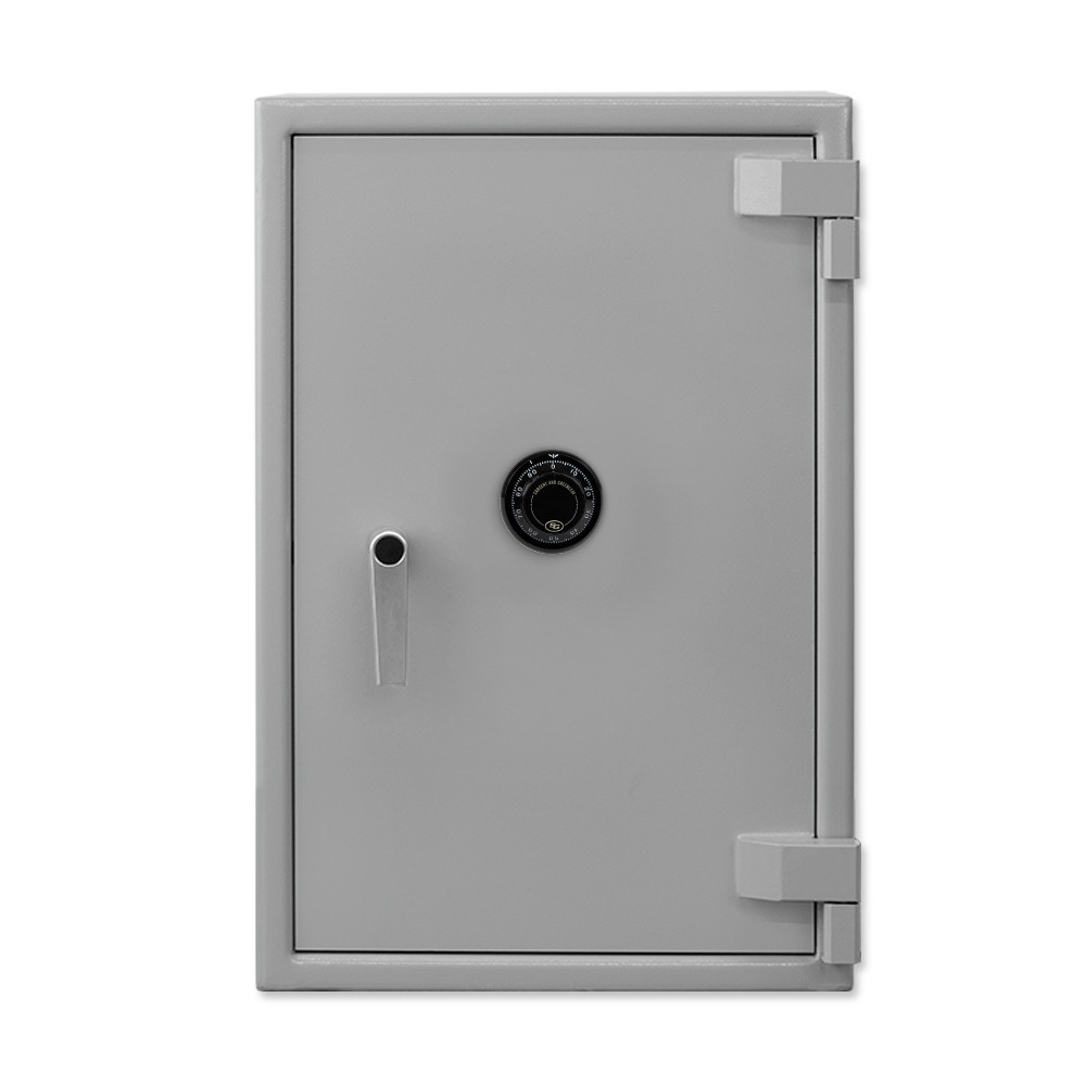 Gray Front -Mechanical Dial - Pacific Safe B-Rate Utility Safe - 20W x 30H x 20D - Heavy Weight