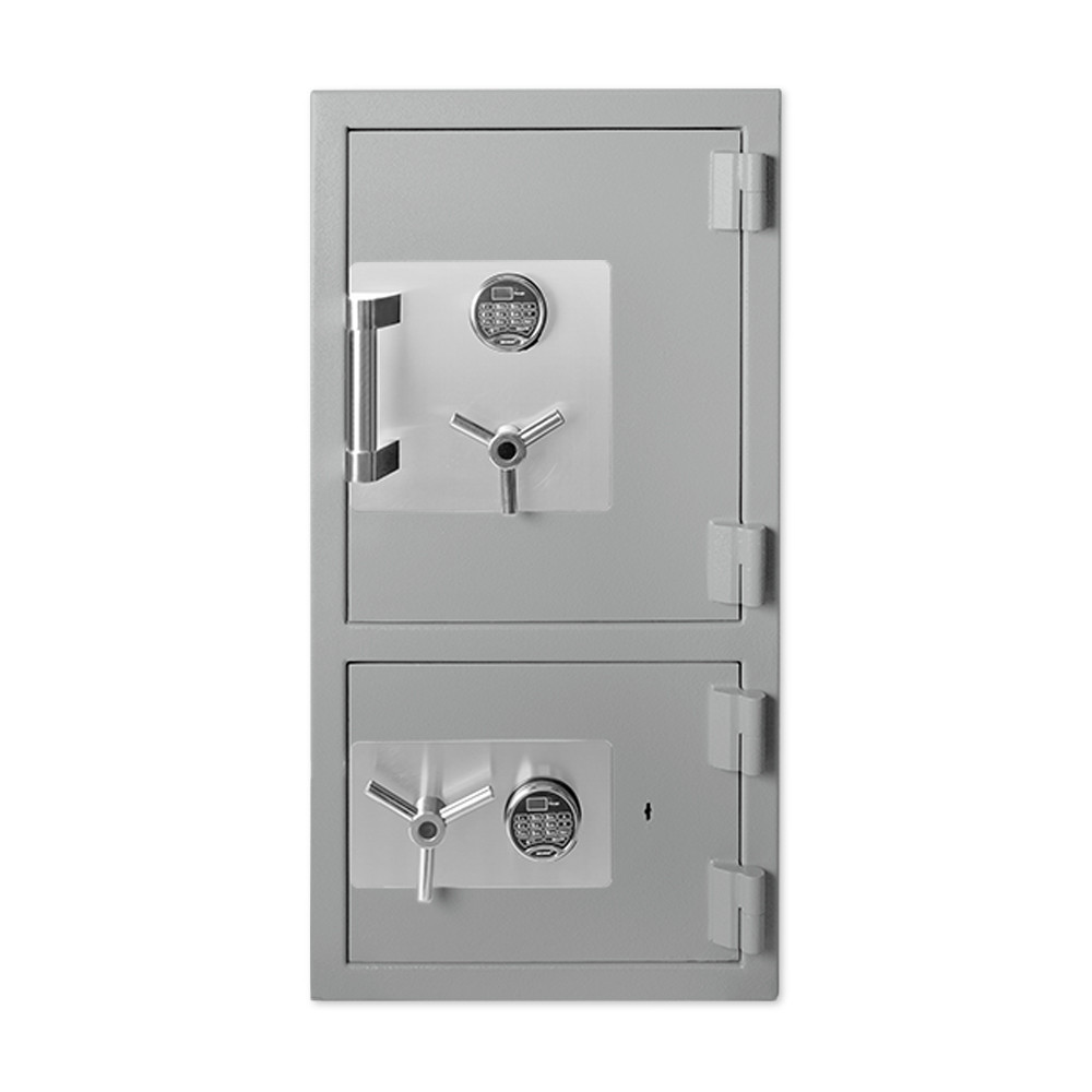 Gray Front - Chrome Key Pad - Pacific Safe TL30 High Security Safe - 25W x 48H x 26D