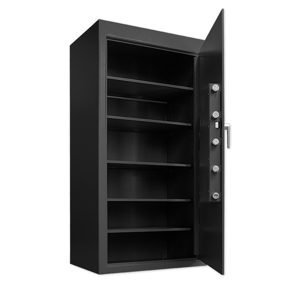 Black Open - Pacific Safe B-Rate Utility Safe - 30W x 60H x 20D - Heavy Weight