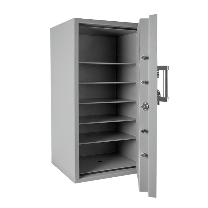 Gray-Open-Mechanical Dial-Pacific Safe TL30 High Security Safe - 31W x 62H x 30D