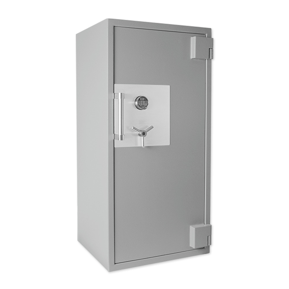 Gray Side - Pacific Safe TL30 High Security Safe - 35W x 72H x 29-1/2D - Chrome Key Pad