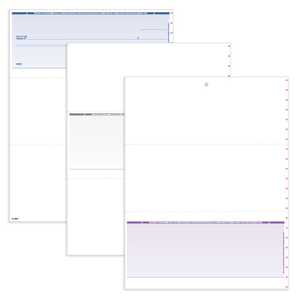Classic Voucher Style Laser Checks-Basic