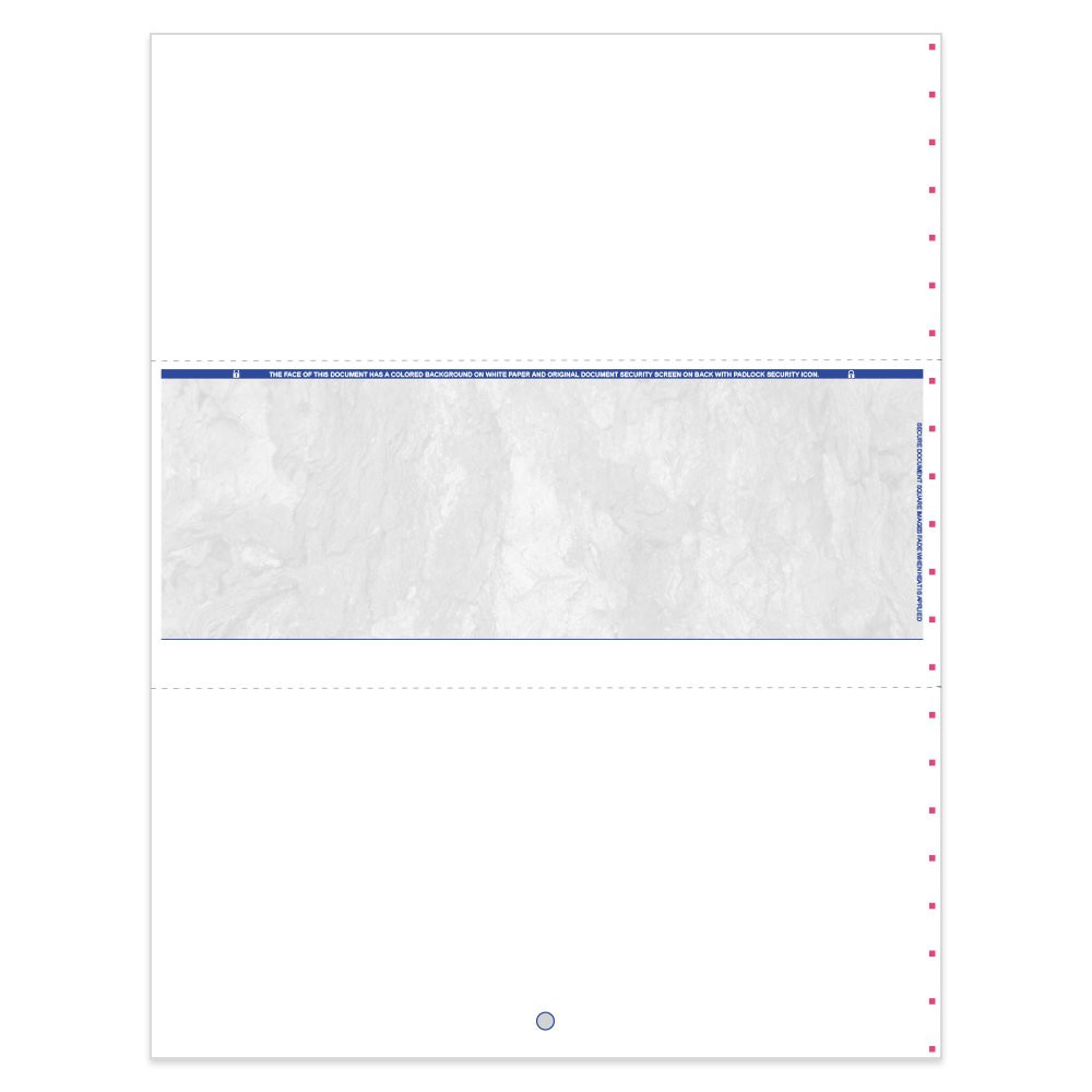 Stone Style Check Middle w/ No Lines-Blue 