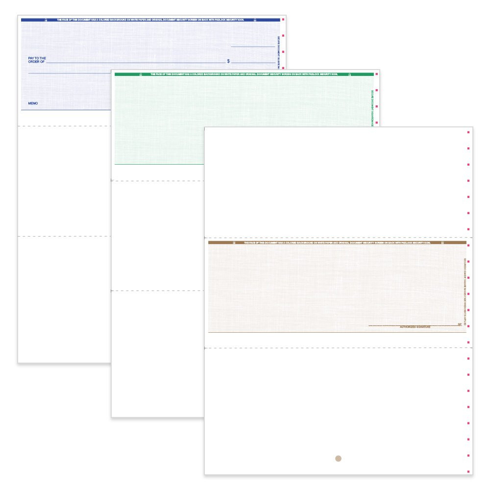 Linen Voucher Style Checks-Basic