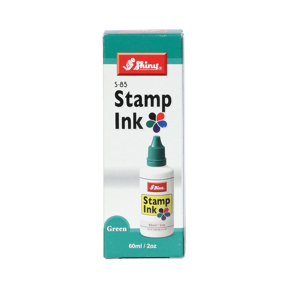 Green 2 oz Stamp Ink Refill - boxed