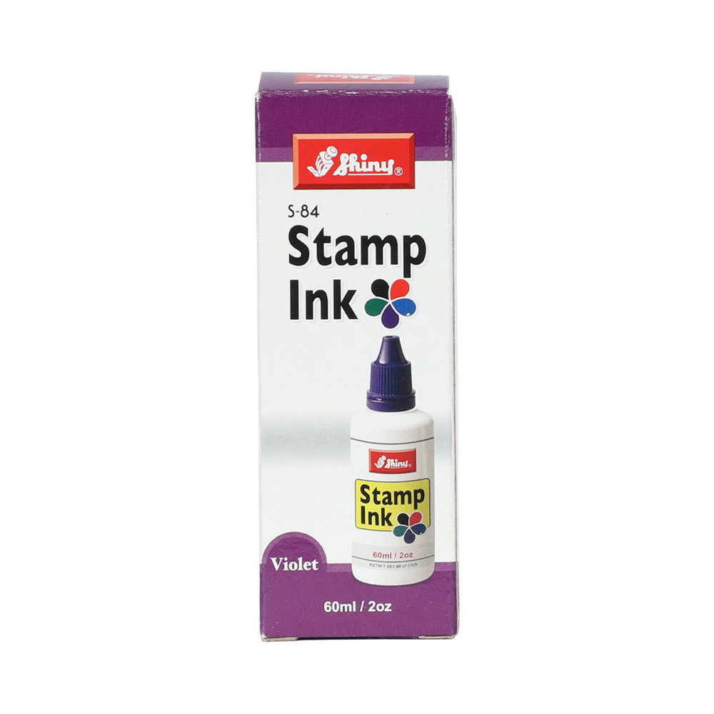 Purple 2 oz Stamp Ink Refill - boxed