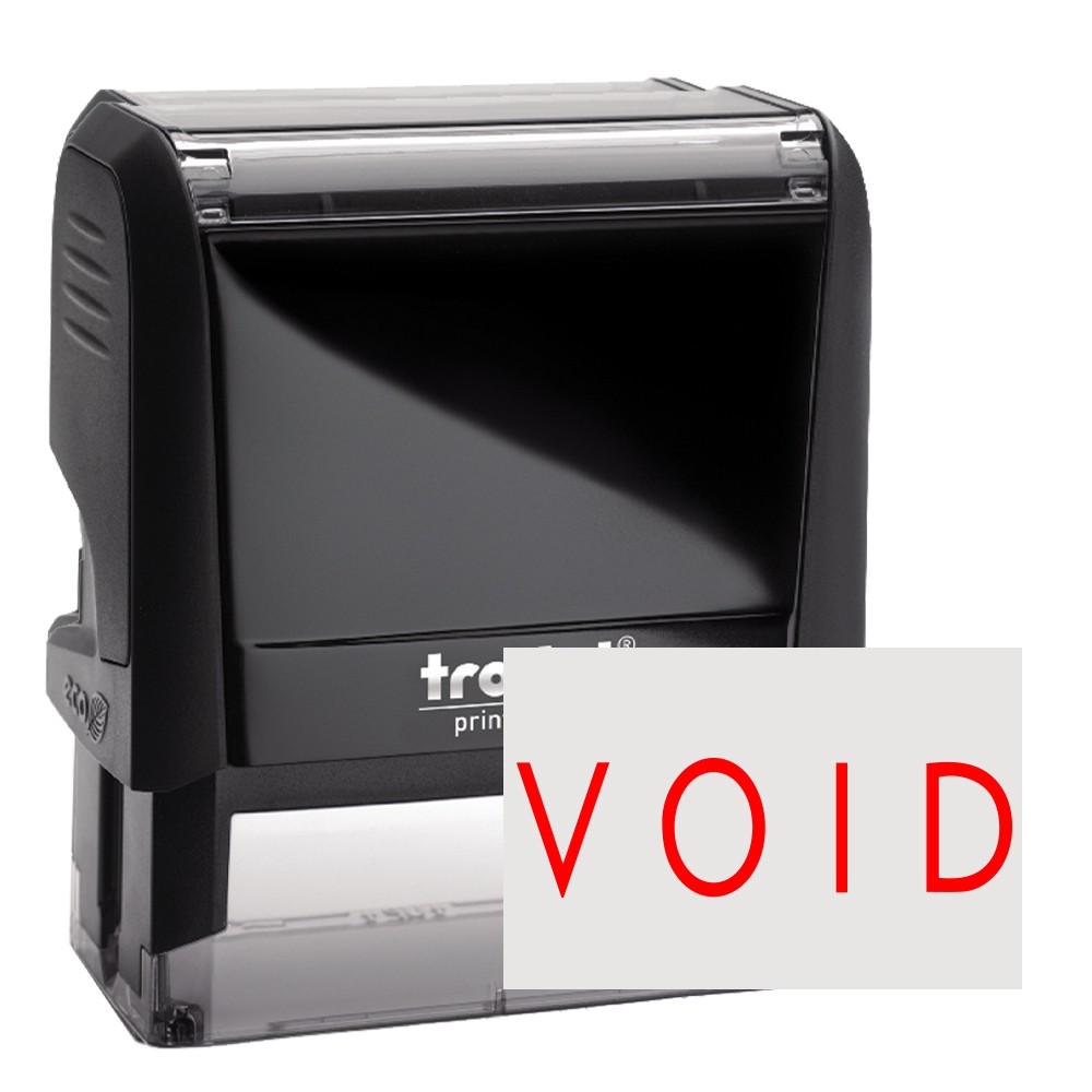 Self-Inking Stamp - Void - Red Ink - 1-1/2 x 1/2