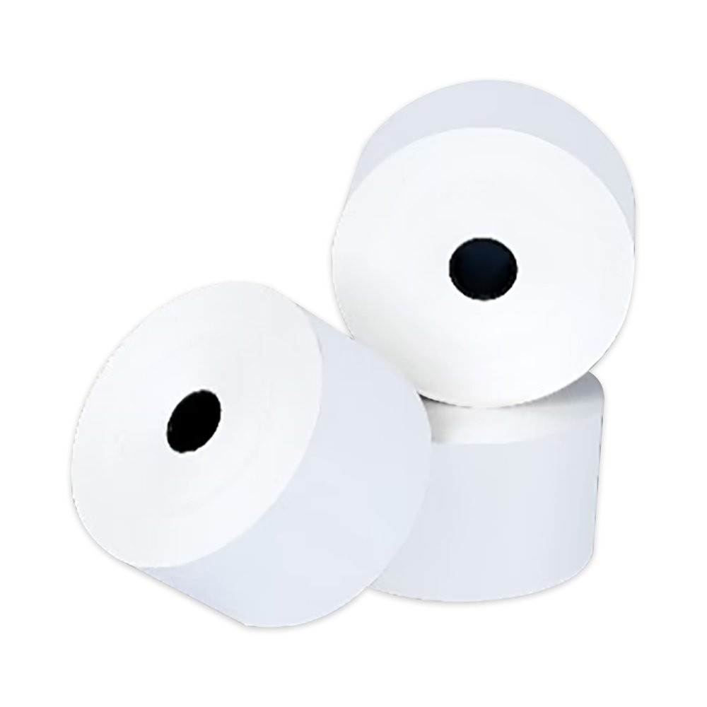 Receipt Thermal Paper Rolls 2-5/16 in x 400 ft – 55 GSM, 12 per Carton three rolls
