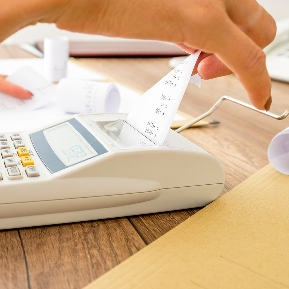 General Use Paper - 2-1/4W x 55ft. L - Thermal - In Use