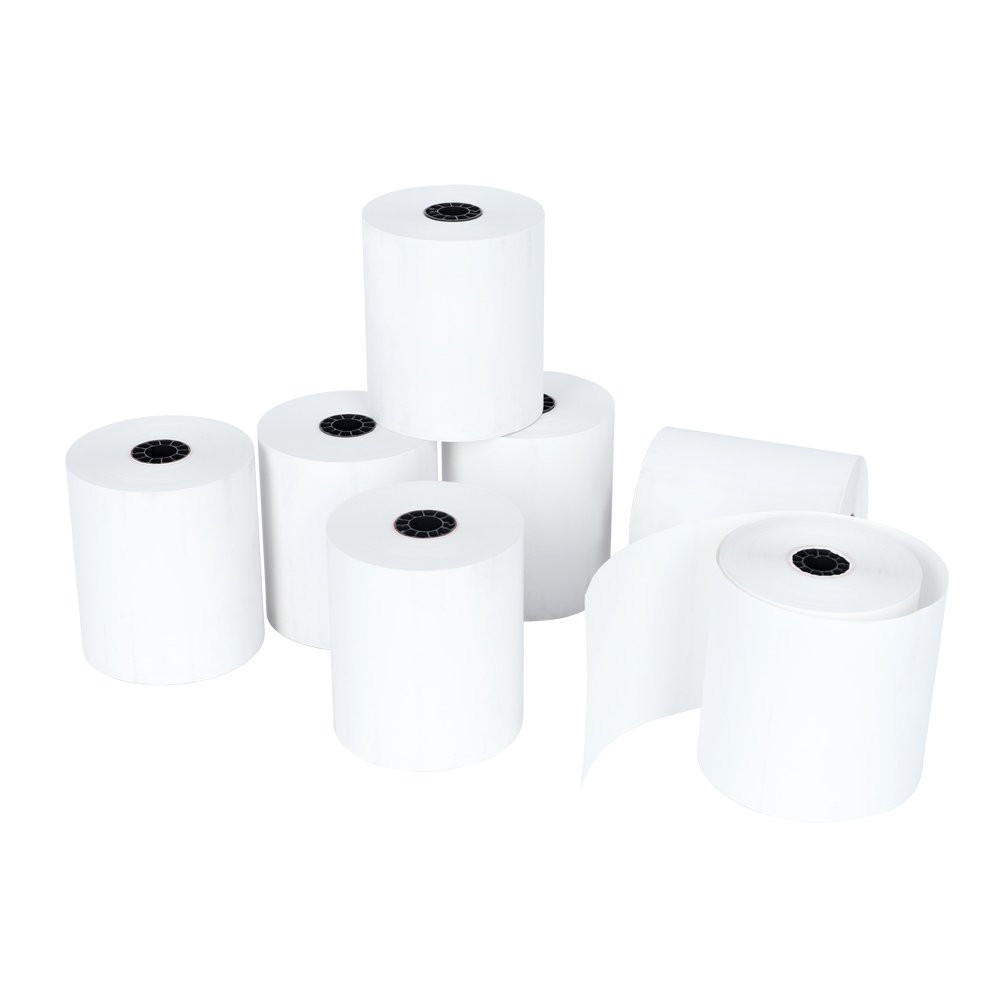 POS Thermal Paper Rolls of heavyweight 55 GSM paper
