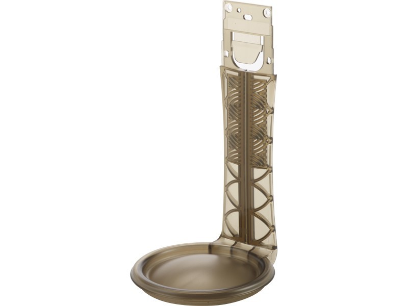 Germstar SMOKE (dark gray) Wall Mount Drip Tray for Dispensers