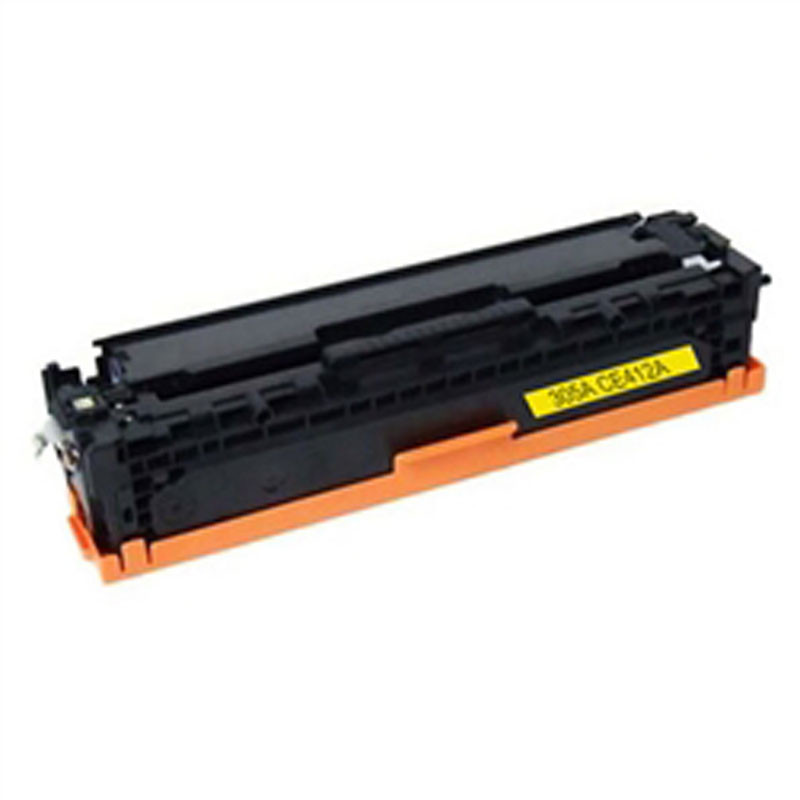 HP CE412A Compatible Toner Color: Yellow, Yield: 2600