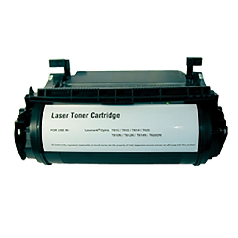 Lexmark T610H Compatible Toner Color: Black, High Yield: 25000 (Default)