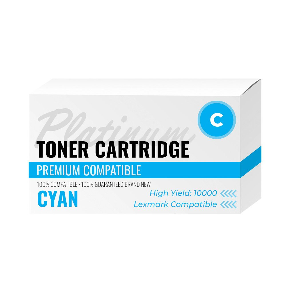 Lexmark LC748C Compatible Platinum Toner Box