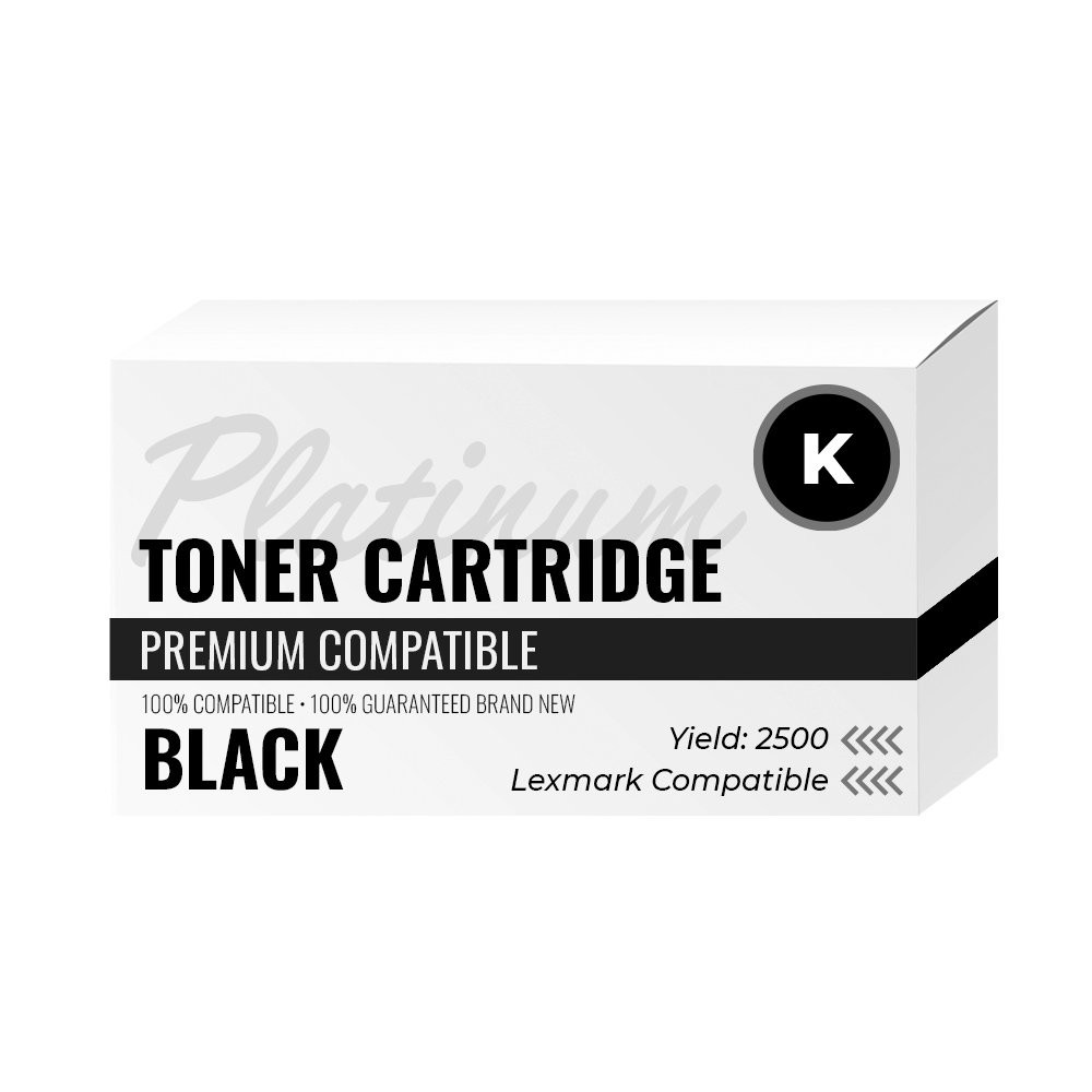 Lexmark L801SK Compatible Platinum Toner Box