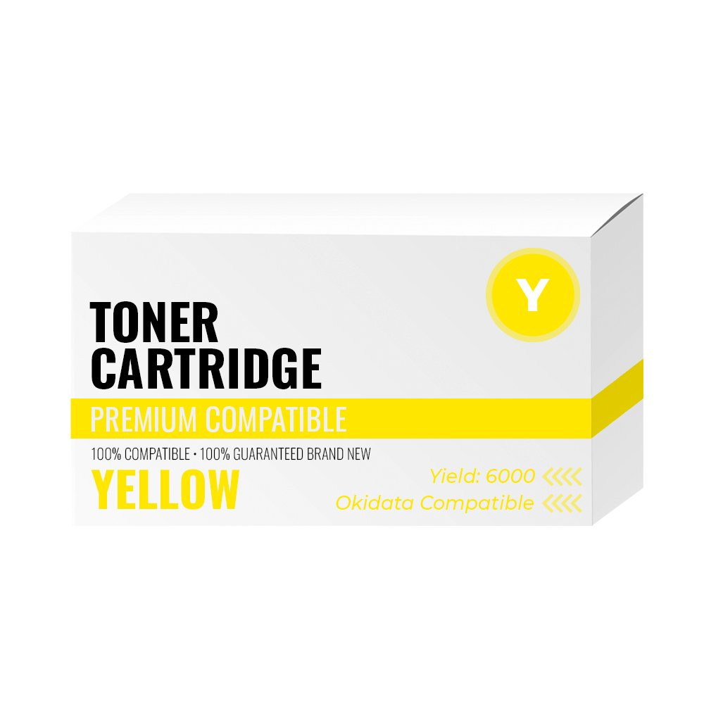 Okidata OC610Y Compatible Toner Box