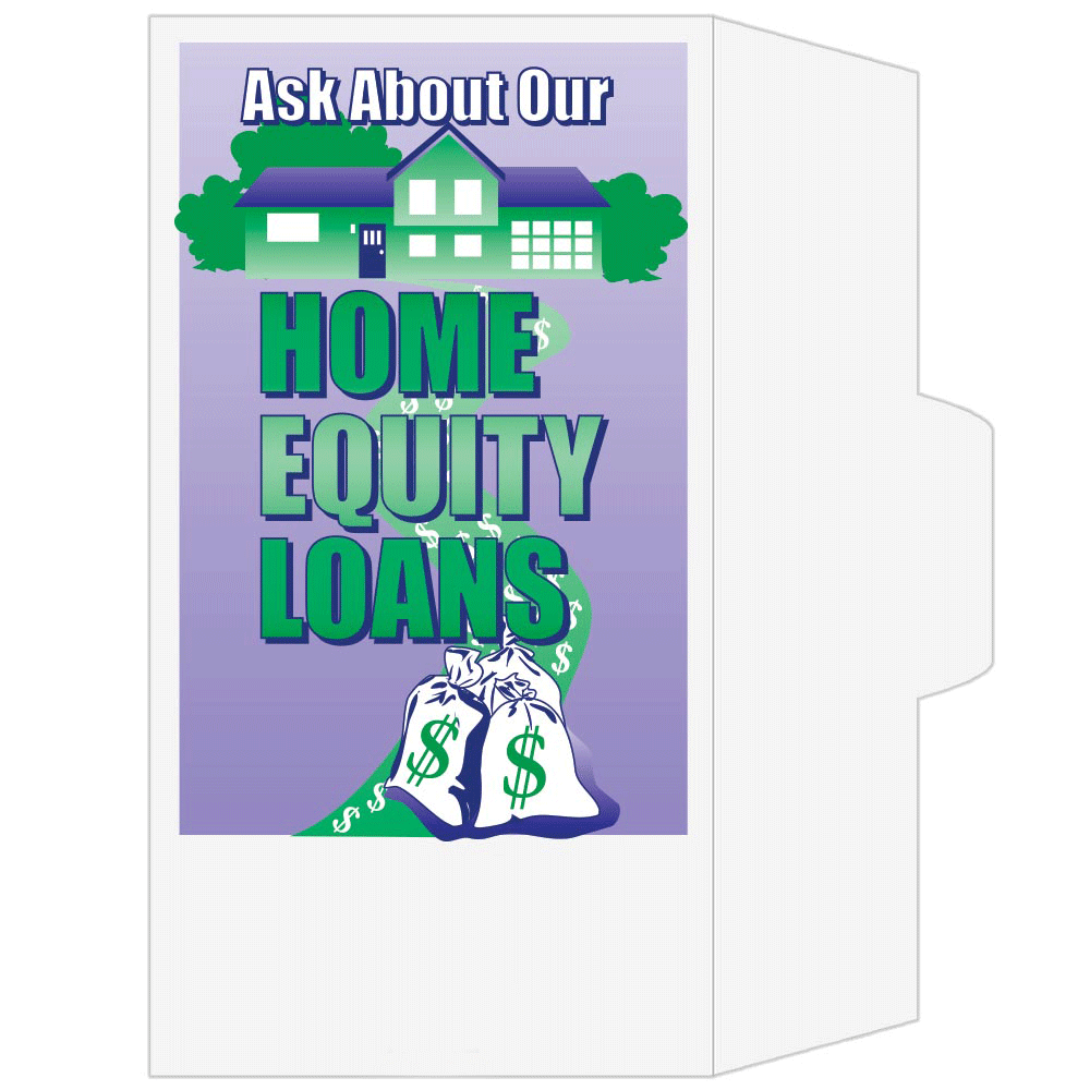 2 Color Pre-Designed Teller Envelopes - Home Equity Loans