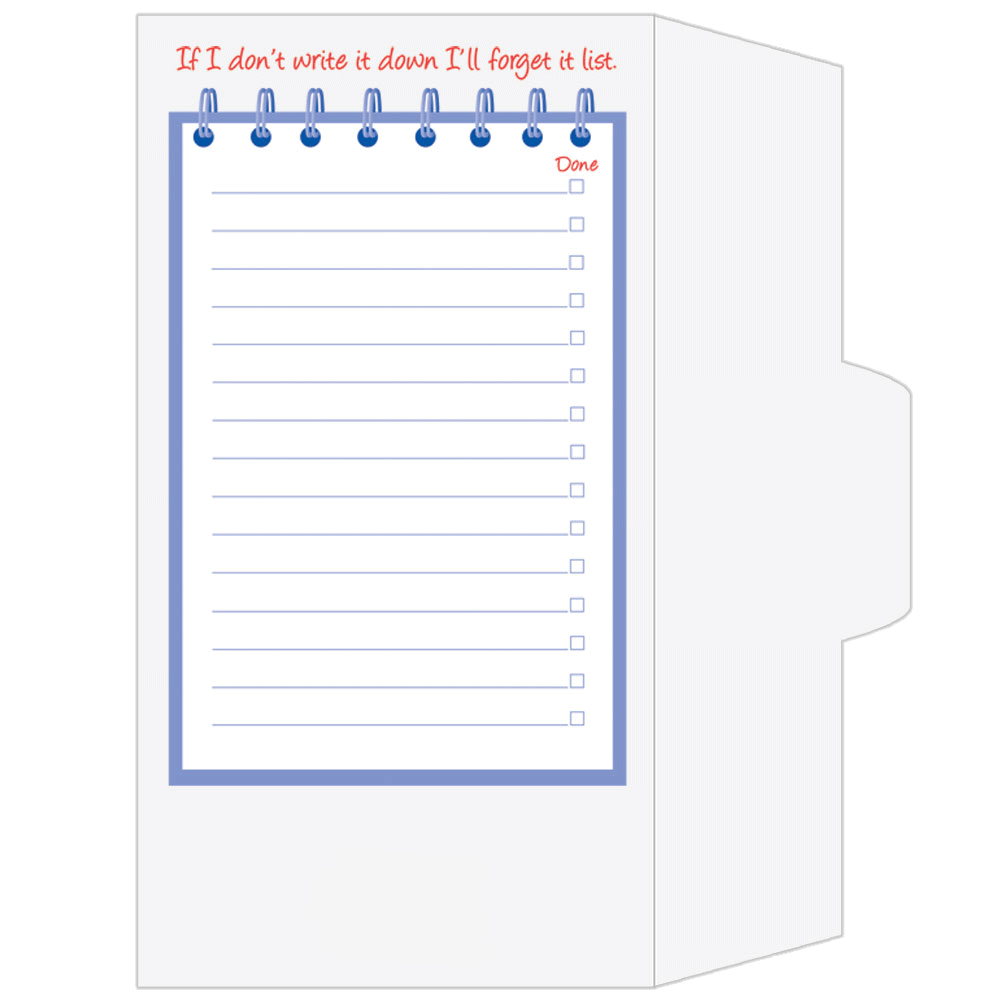 2 Color Pre-Designed Teller Envelopes - Shopping List