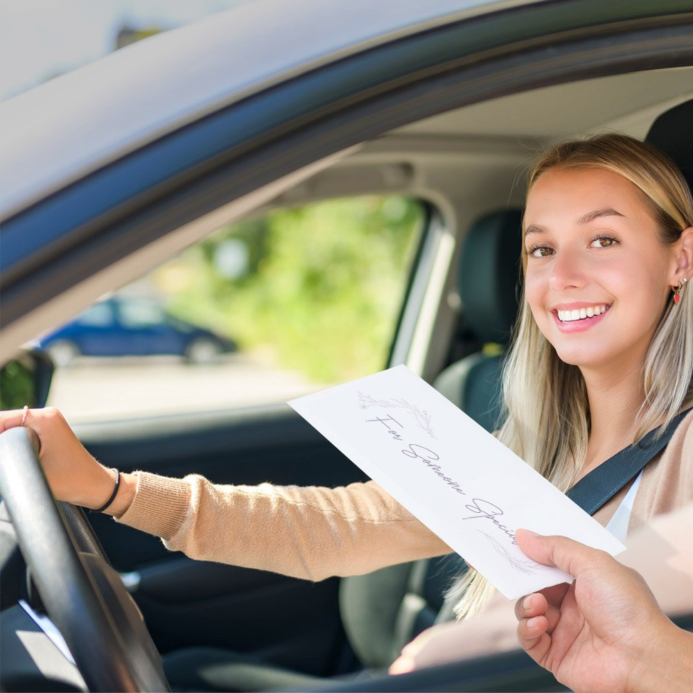 Lifestyle image for For Someone Special DUE - 1 Color Pre-Designed Drive Up Envelope