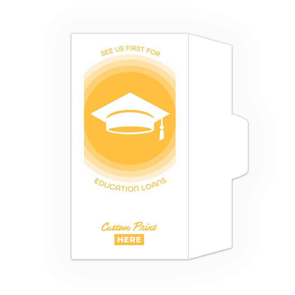 See Us First Education DUE Open Side: Custom Imprint - 1 Color Pre-Designed Drive Up Envelope