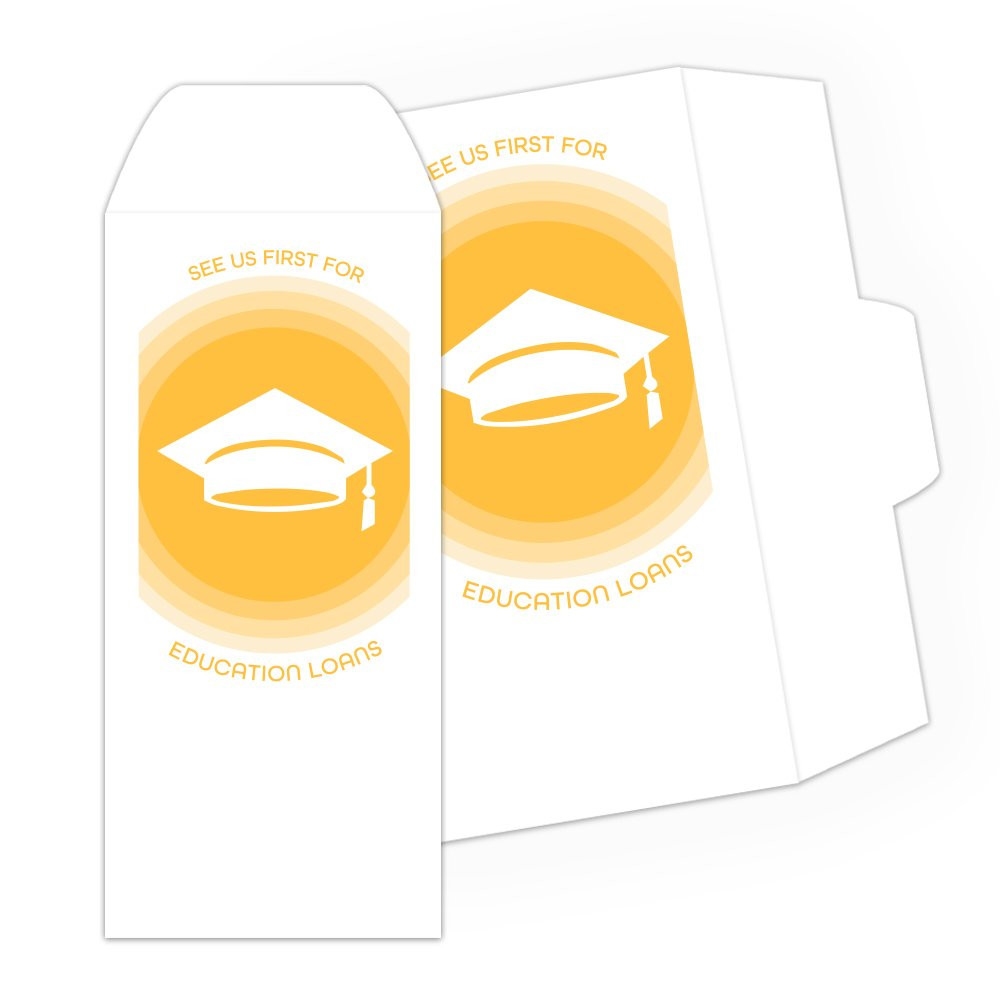 See Us First Education DUE - 1 Color Pre-Designed Drive Up Envelope