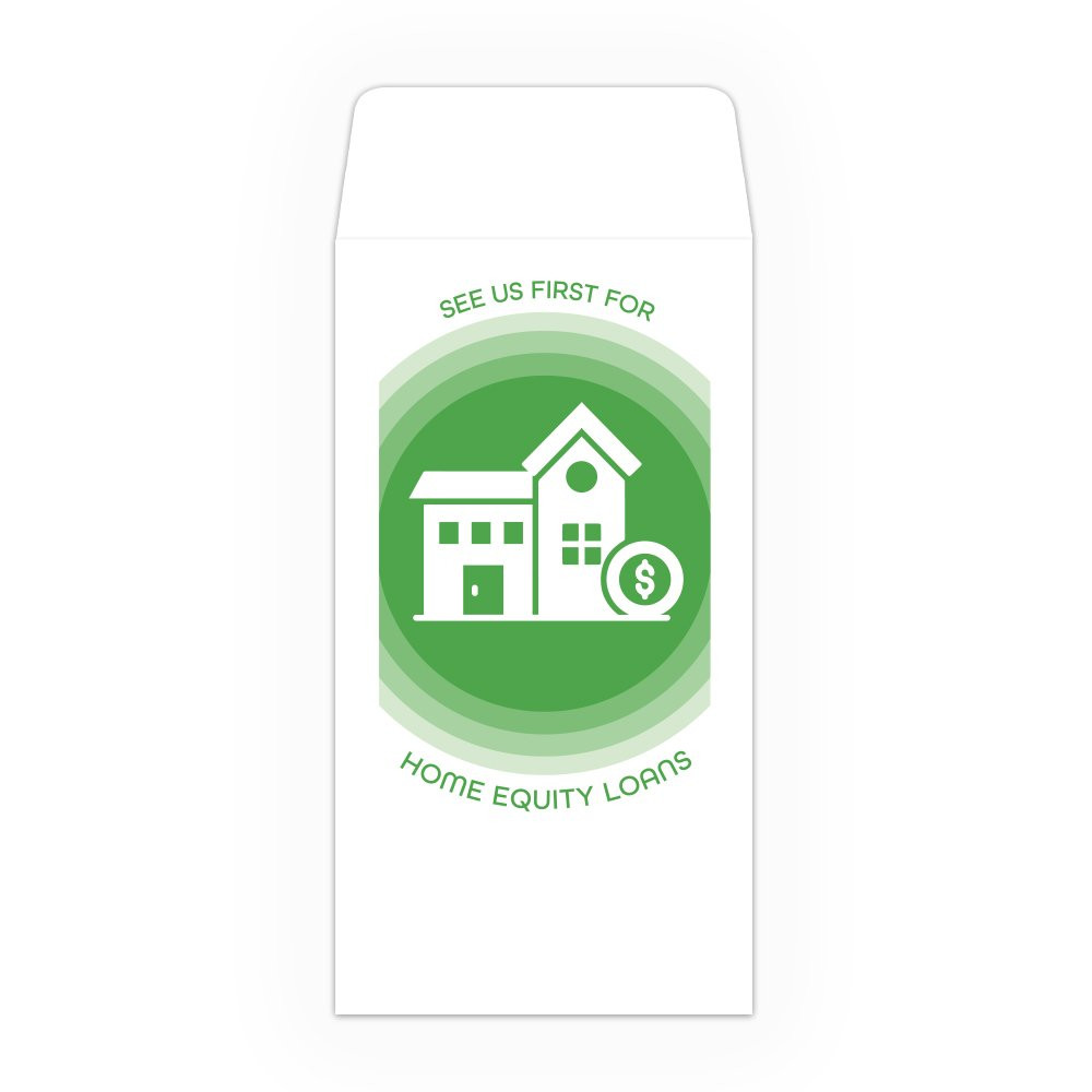 See Us First Home Equity Coin Style Drive Up Envelope 