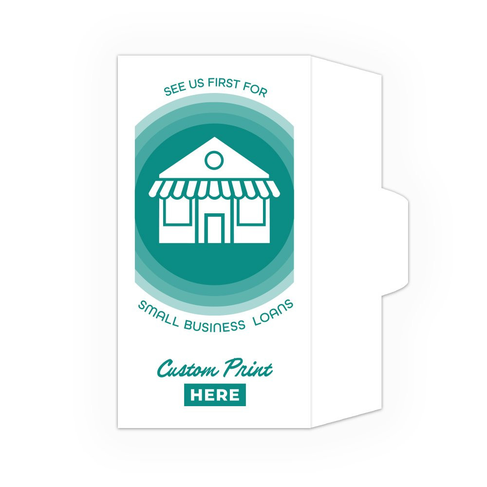 Drive Up Envelope - See Us First Small Business Loans - 1-Color Design options