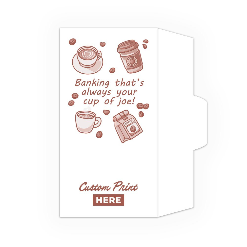 Drive Up Envelope - Cup of Joe - 1-Color Design options