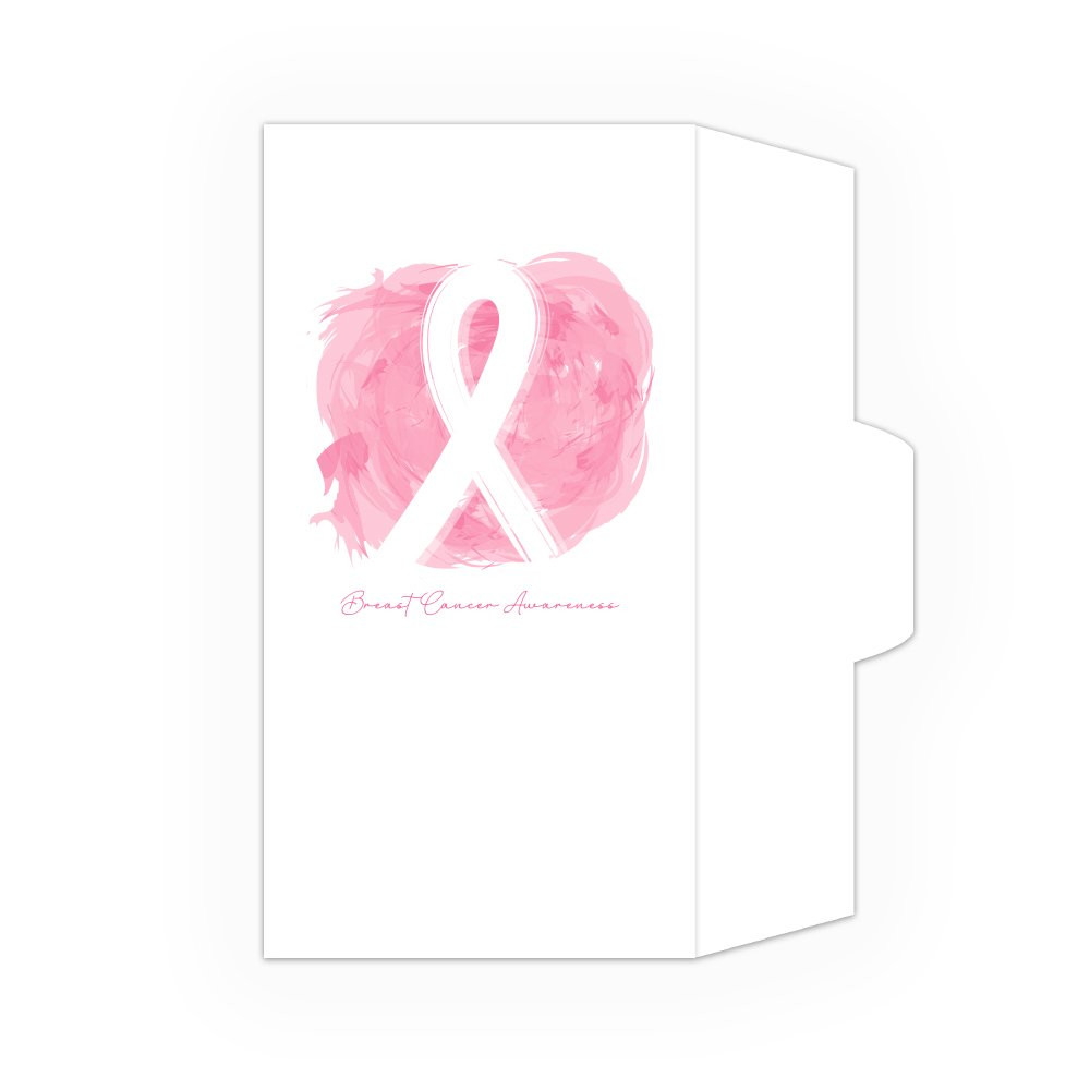 Drive Up Envelope - Breast Cancer Awareness Brushstroke - 1-Color Design options
