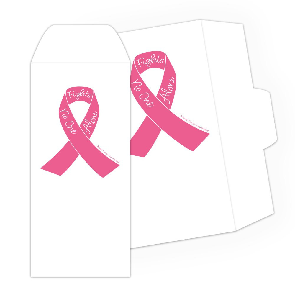 Drive Up Envelope - No One Fights Alone - 1-Color Design hero