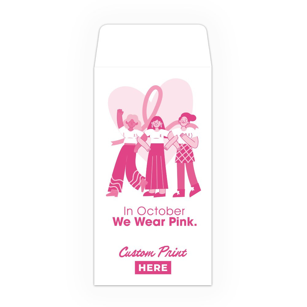 Drive Up Envelope - We Wear Pink - 1-Color Design options