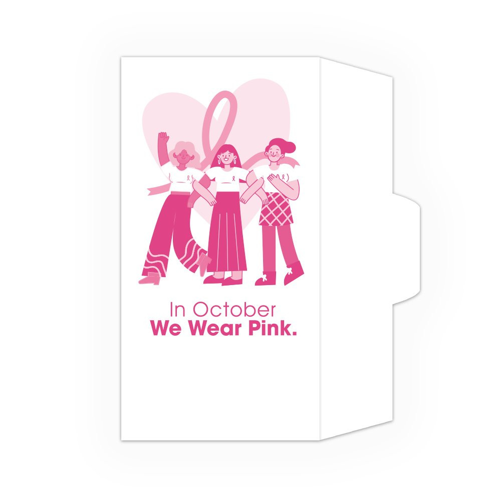 Drive Up Envelope - We Wear Pink - 1-Color Design options