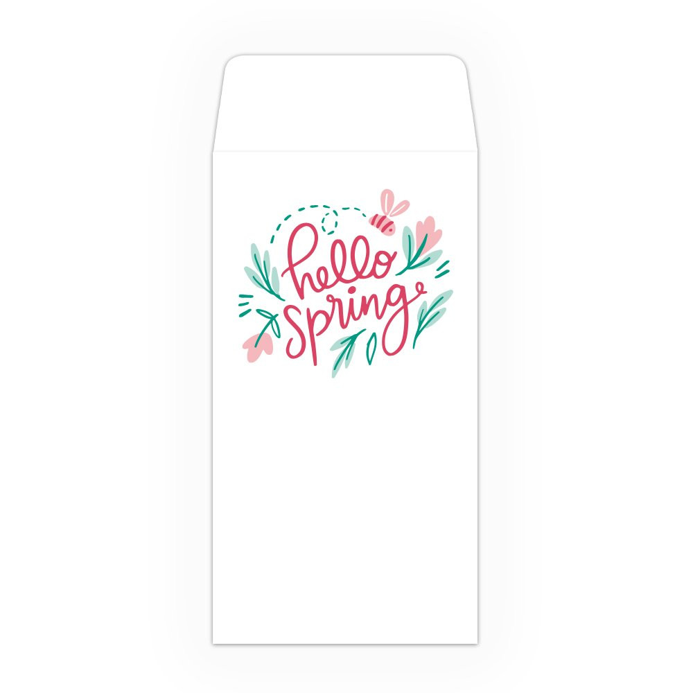 Drive Up Envelope - Hello Spring Bee - 2-Color Design options